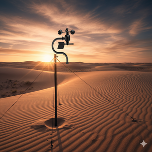 Anemómetro SMRTE IG03, Sensor de Velocidad del Viento, Estación Meteorológica Integrada Pequeña, Veleta de Alta Precisión, Monitoreo Ambiental RS485 - Product Image 3