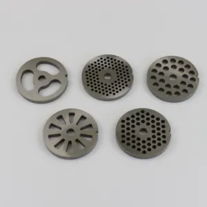 Custom Design OEM ODM Stainless Steel Meat Mincer Spare Parts Blade Mesh Plate Worm Screw Propeller Ring Mirror Cover Body North