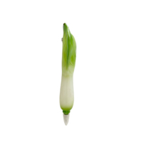 Nieuwe grappige fruit- en groentethema promotionele novelty cadeau balpen met koelkastmagneten 1.0mm schrijfbreedte plastic