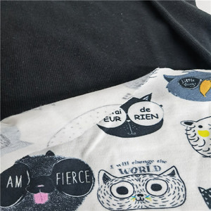 <span class=keywords><strong>Jersey</strong></span> élasthanne en <span class=keywords><strong>coton</strong></span> imprimé animal personnalisé à tricoter 95% <span class=keywords><strong>coton</strong></span> 5% Spandex imprimé tricot <span class=keywords><strong>jersey</strong></span> unique <span class=keywords><strong>tissu</strong></span> imprimé <span class=keywords><strong>extensible</strong></span> - Product Image 1