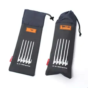 Multifunctional Tent Ground Nails Storage Bag Wind Rope Tent Pegs Pouch Outdoor Travelling Camping Equipment
