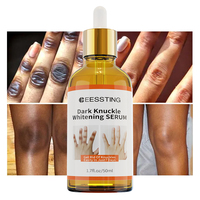 Sérum Liquide Éclaircissant Rapide pour Jointures Sombres, Végétalien et à Base de Plantes, Correcteur de Pigmentation, Hydratant Corporel et Mains Bio, Marque Privée