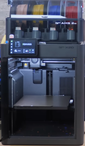 New X2D Combo Dual Nozzle Automatic Fast Print Speed 600mm/s Desktop Closed Multicolor Color FDM 3D <b>Printer</b> - Product Image 5