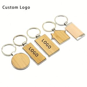 Beech Wood <b>Keychains</b> with <b>Custom</b> Love Shape Design, Durable and Lightweight, Perfect for Housewarming Gifts - Product Image 1
