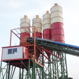 工厂25至270立方米/h预拌混凝土厂出售90立方米/h小型混凝土配料厂