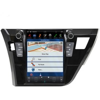 Reproductor de DVD para Auto Android de 10.4 Pulgadas para Toyota Corolla 2014-2016, Radio Estéreo Inalámbrica para Auto con Carplay, Navegador GPS, Bluetooth
