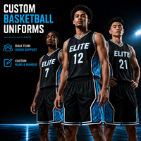 Uniformes de Baloncesto al por Mayor, Conjuntos de Camisetas y Pantalones Cortos Personalizados para Equipos, Sublimación de Nombres y Números, Proveedor de Fábrica OEM 100%
