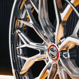 Honda Accord Civic Toyota Supra Lexus IS250 IS350 BMW Jantes de voiture à 3 roues Jantes forgées personnalisées en 2 pièces 18 19 20 21 pouces 5x112 5x114.3 - Product Image 3