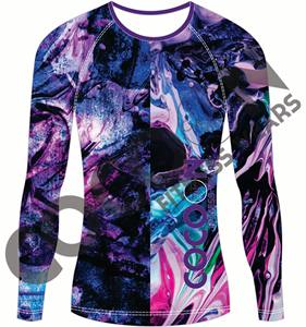 Camisetas de compresión para hombre, ropa deportiva de manga larga, diseño 2023, para gimnasio activo, MMA, Anti-UV - Product Image 5