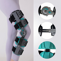 Attelle de genou ROM personnalisable, articulée et réglable, immobilisateur orthopédique pour rééducation, soutien du genou pour la polyarthrose