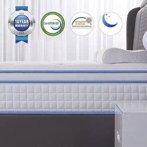 Matelas de lit bon marché Qualité Rapport qualité/prix Lit simple King Queen 5 zones Lit d'hôtel Matelas à ressorts ensachés <span class=keywords><strong>en</strong></span> gel de latex naturel à mémoire de forme - Product Image 5