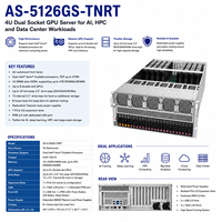 Serveur IA Supermicro AS-5126GS-TNRT 5U 8-GPU, double AMD EPYC 9005, 500W, PCIe 5.0, RTX 5090, pour Deep Learning, LLM, HPC, Centre de Données