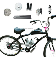 Moteur de cyclomoteur à essence BT80 2 temps 80cc avec démarrage électrique et manuel