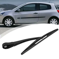 Kit de mécanisme d'essuie-glace arrière durable, bras d'essuie-glace arrière pour Renault Clio 3 2005-2014