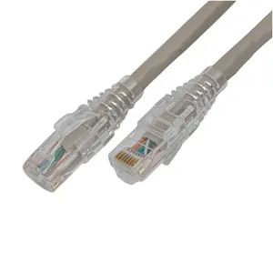 Câble d'alimentation Cat5 Cat5e Cat6a Cat7 utp cat 5e, 100% pièces, coton, connecteurs avec essai Lan, vente en gros