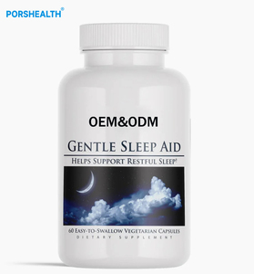 Suministro Directo de Fábrica, Suplemento Orgánico Prensado en Frío de Grado Alimenticio para Ayudar a Dormir, GABA, Teanina, Valeriana, Mejora la Calidad del Sueño - Product Image 1