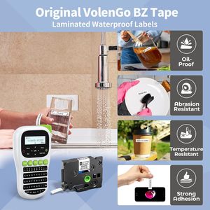 H1100 Xách Tay Cầm Tay Máy Sản Xuất Nhãn Không Thấm Nước 12Mm Nhiều Lớp Băng Đa-Phông Chữ Không Có Chữ Máy In Nhãn Dây - Product Image 4