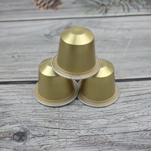 Cápsula de café vacía desechable de entrega rápida 2026, vaso de papel de aluminio de 10 g, envase de polvo de grado alimenticio <span class=keywords><strong>con</strong></span> junta - Product Image 5