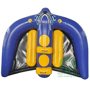 New design flyfish on water inflatables castle jumping on water game toys water board inflatable manta