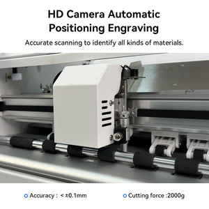Machine de découpe d'étiquettes et d'emballages avec caméra de registration, largeur de support A3+, pour la fabrication d'autocollants et de boîtes cadeaux - Product Image 2