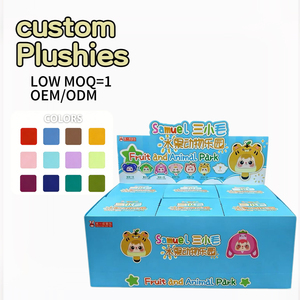 Boîte Mystère Samuel : Peluche Animal Fruité, Pendentif Porte-clés Mignon de Dessin Animé, <span class=keywords><strong>Jouet</strong></span> en Peluche Kawaii, Cadeau pour Enfants - Product Image 2