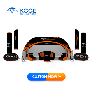 Tente gonflable publicitaire promotionnelle pour l'extérieur, gazebo gonflable personnalisé imprimé pour salons professionnels et expositions - Product Image 1