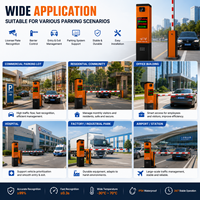 Terminal d'entrée automatique pour parking intelligent avec reconnaissance de plaque d'immatriculation, système de stationnement automatique