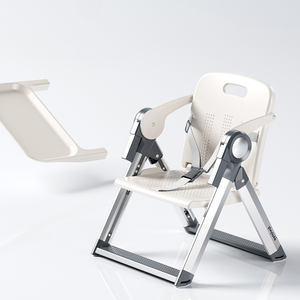 كراسي طعام عالية حديثة من بلاي كيدز، كرسي تغذية + كرسي أطفال + مكتب، كراسي عالية محمولة وعصرية - Product Image 3