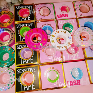 Colorful Blue Black Eyelash <strong>Tape</strong> Customized <strong>Micro</strong> Foam Hot Pink Sensitive Skin <strong>Tape</strong> Silicon Gel Lash <strong>Tape</strong> for Lash Extension - Product Image 4