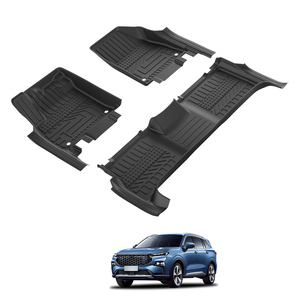 Accessoires intérieurs de voiture 5D d'usine, tapis de sol personnalisés, design élargi TXR, tapis de sol en tapis pour FORD EQUATOR SPORT TERRITORY 2022- - Product Image 2