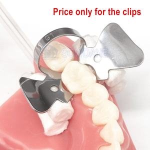 Morsetto dentale in gomma per morsetto dentaria speciale <span class=keywords><strong>Clip</strong></span> endodontica per restauro supporto dentaria calibro o rotolo di cotone modello G1 e G2 - Product Image 3