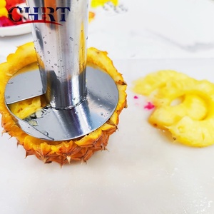 Chrt पेशेवर स्टेनलेस स्टील अनानास <span class=keywords><strong>slicer</strong></span> फल कोर स्टेम पदच्युत अनानास कोरर <span class=keywords><strong>Slicer</strong></span> सर्पिल कटर के साथ - Product Image 5