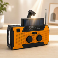 New Trend 2026 5000mAh Backup Power Emergency Radio with AM FM WB Band CE Certified Wholesaler Choice for Retailer Supply