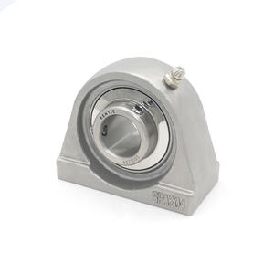 Soporte de Rodamiento Esférico Vertical de Acero Inoxidable con Asiento SUCPA204 205 206 207 208 para Aplicaciones de Rodillos Transportadores - Product Image 1