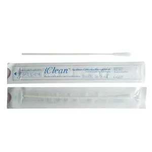 Sampling Oropharyngeal Flocking Sterile Nylon Medical Flocked Disposable Transport Dna Collection Mouth Buccal Cell Oral Swab