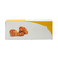 Boîte en papier kraft biodégradable à deux compartiments pour sushis et plats à emporter, résistante à la graisse et jetable