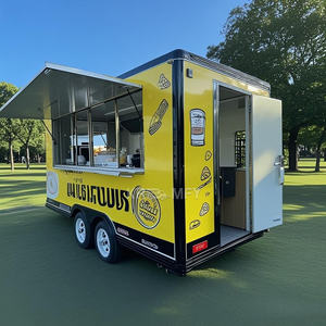 2025 Ice Cream Fully Equipped With Full <b>Kitchen</b> Food Truck Mobile Coffee <b>Cart</b> Pizza Kiosk - Product Image 6