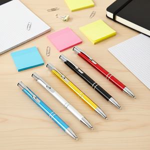 Bolígrafo Metálico Promocional con Logotipo Personalizado, Bolígrafo de Aluminio con Clip, Venta Caliente - Product Image 3