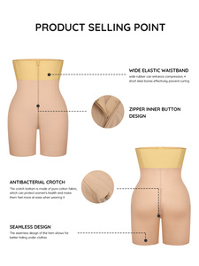 Tek parça Gaine Amincissante Femme logo tasarım Bbl vücut şekillendirici fermuar Shapewear ile kadınlar için karın kontrol popo kaldırma - Product Image 6