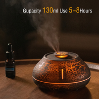 Portable 130ml étiquette personnelle purificateur d'air humidificateur huile essentielle diffuseur d'arôme pour hôtel ménage voiture utilisation en plastique