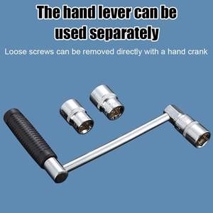 Множитель крутящего момента 1/2 "Автомобильный гаечный ключ, экономия труда, набор гаечных ключей с футляр для переноски, подходит для большинства автомобилей - Product Image 5