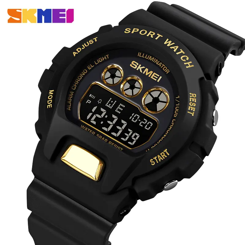 SKMEI Fashion Outdoor Sport Watch Men Multifunction Watches Alarm Clock Chronograph 5Bar Waterproof Digital Watch Reloj hombre