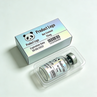 Autocollants en vinyle personnalisés avec logo et code-barres, durables, imperméables, résistants à la chaleur, forte adhérence, impression UV sélective, étiquettes pour flacons de 3 ml à 10 ml