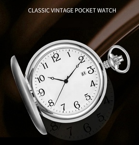 Orologi da tasca OEM ODM design classico tutti gli orologi personalizzati in acciaio inossidabile - Product Image 5