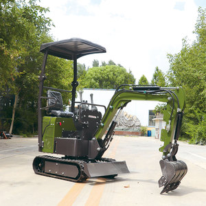 Mini-excavatrice Koop 1,2 tonne, type chenille, diesel, hydraulique, accessoires pour mini-excavatrice Koop, moteur, puissance de creusement élevée - Product Image 2