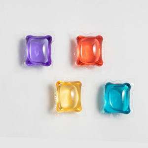 Capsules de lavage en <span class=keywords><strong>gel</strong></span> écologiques jetables arc-en-ciel, distributeur de détergent liquide pour le nettoyage des vêtements - Product Image 5
