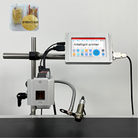 Écran TIJ de 5 pouces Imprimante à jet d'encre thermique à code de lot en ligne Imprimante à jet d'encre continue Imprimante TIJ Machine de codage à jet d'encre de date