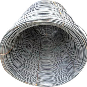 Filo di cemento precompresso fornitore 4mm 6mm 7mm spirale a costine ad alta tensione di carbonio filo di acciaio per PC
