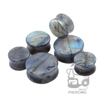 Bouchons d'oreille en pierre ronde, jauges, boucles d'oreilles pour femmes et hommes, bouchons d'oreille multicolores, Tunnel de chair, Piercing, extenseur d'oreille, extenseur d'oreille, bijoux de corps