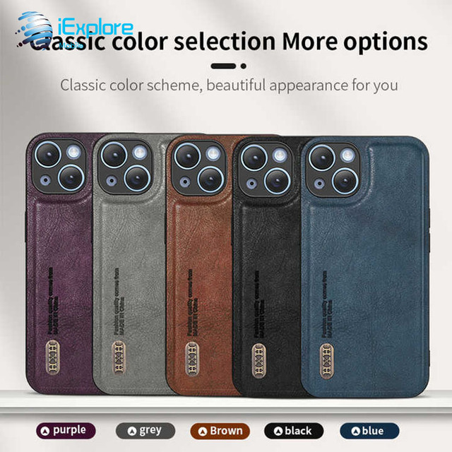 iExplore Sheep Silky PU Leather Phone case for iPhone 17 Pro Max Oppo Find X8 Realme 12 1+13 Vivo X200 Honor X8B X9A